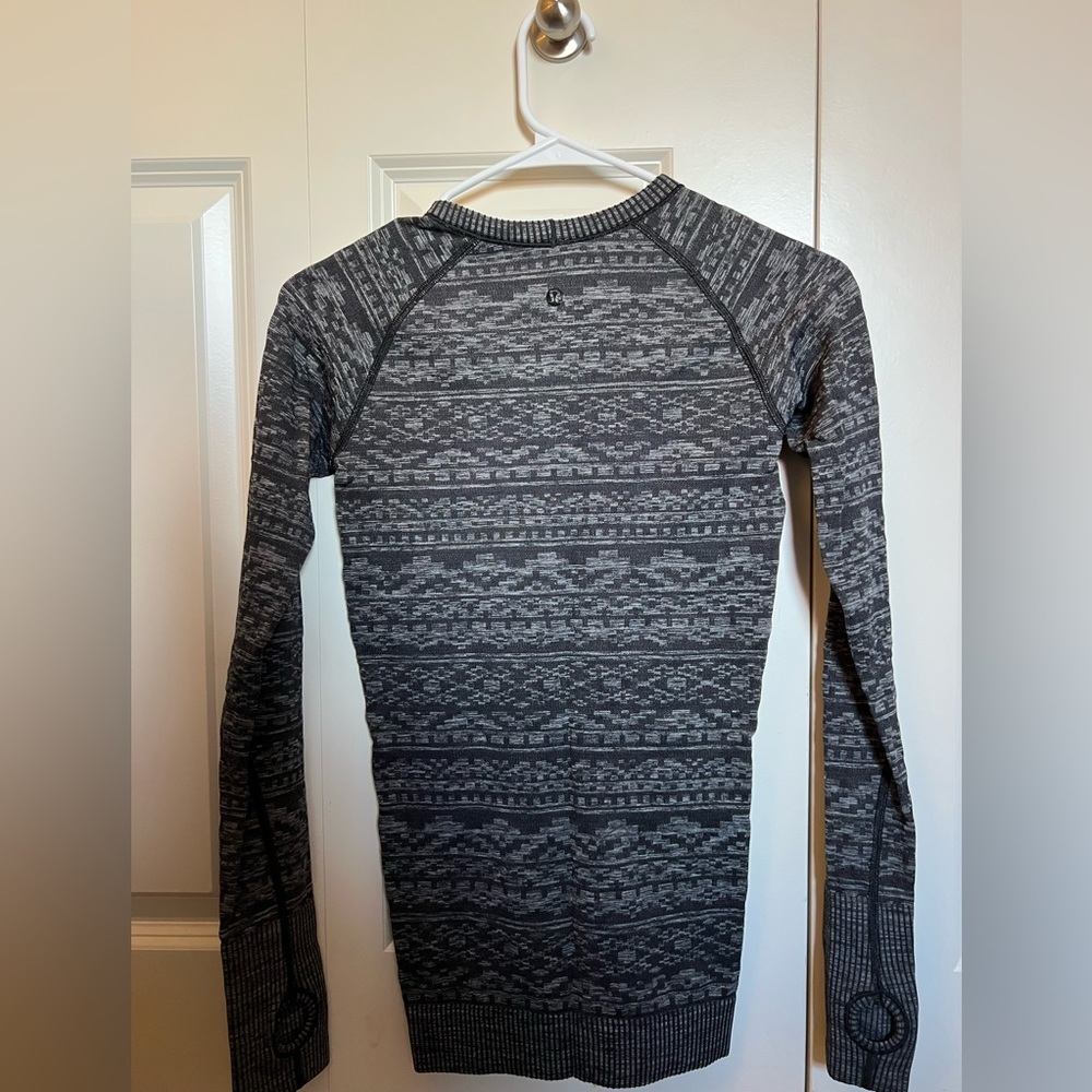 Long sleeve athletic Lululemon shirt